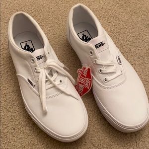 White vans NWT 9.5